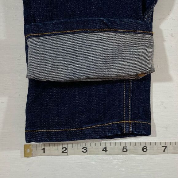 Sid Mashburn Jeans Women’s 25 Blue Selvedge Denim Boyfriend Straight Leg - Picture 12 of 13